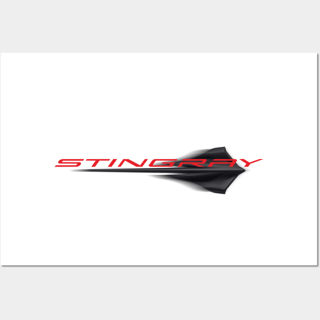 Corvette Stingray Wall Art by Dmitrij Vitalis